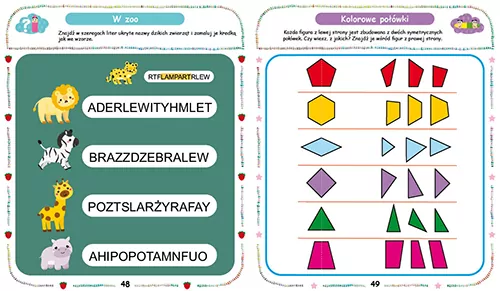 Zadania. Dla bystrzaków przedszkolaków 2 - tantis.pl