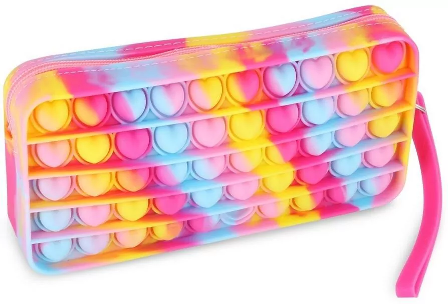 Piórnik silikonowy Pop It - tantis.pl