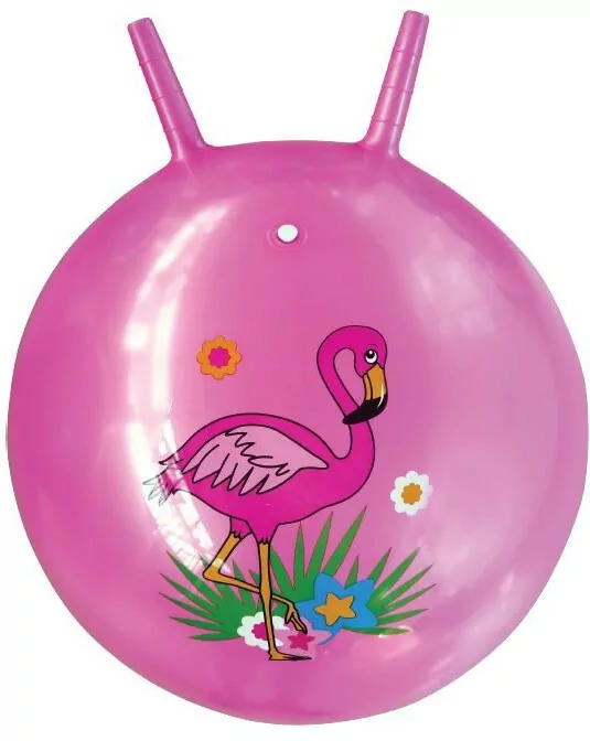 Piłka do skakania 45cm z rogami Flaming/Lama mix - tantis.pl