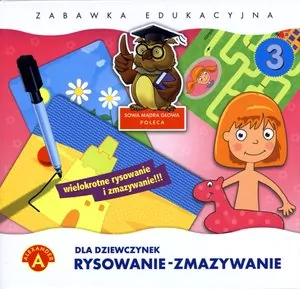 Rysowanie-zmazywanie. Dla dziewczynek - tantis.pl
