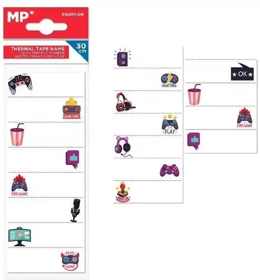 Naprasowanka do podpisywania ubrań Game - tantis.pl