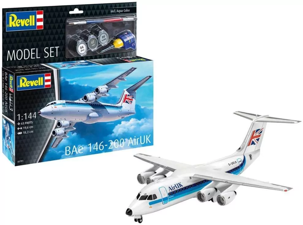 Model Set BAe 146-200 AirUK - tantis.pl