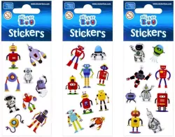 Naklejki Sticker BOO Roboty mix