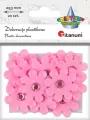Dekoracje samoprzylepne 3D kwiaty różowe 20szt - tantis.pl