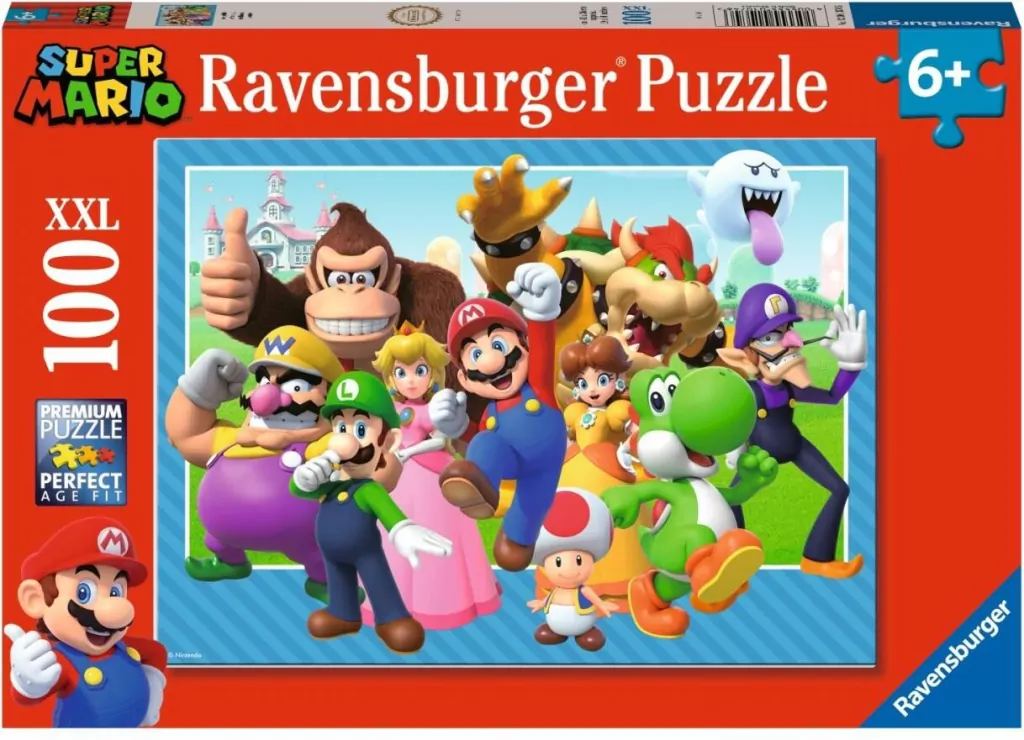 Puzzle 100 Super Mario Let's Go! - tantis.pl