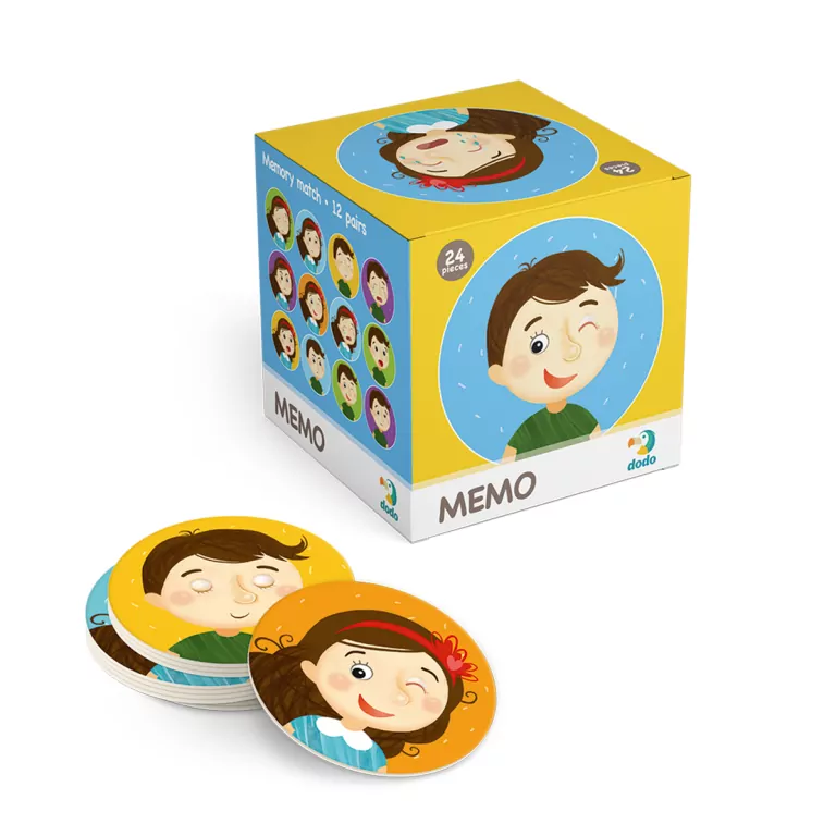 DODO. Memo mini 24 elementy - tantis.pl