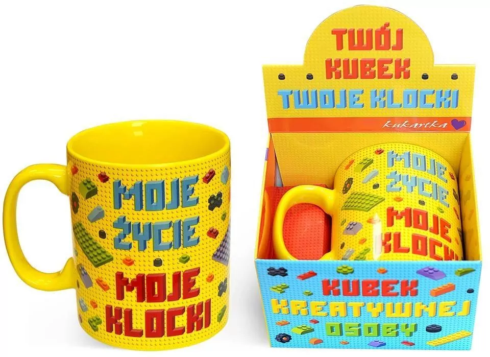 Kubek Gigant G 061 Moje życie, moje klocki - tantis.pl