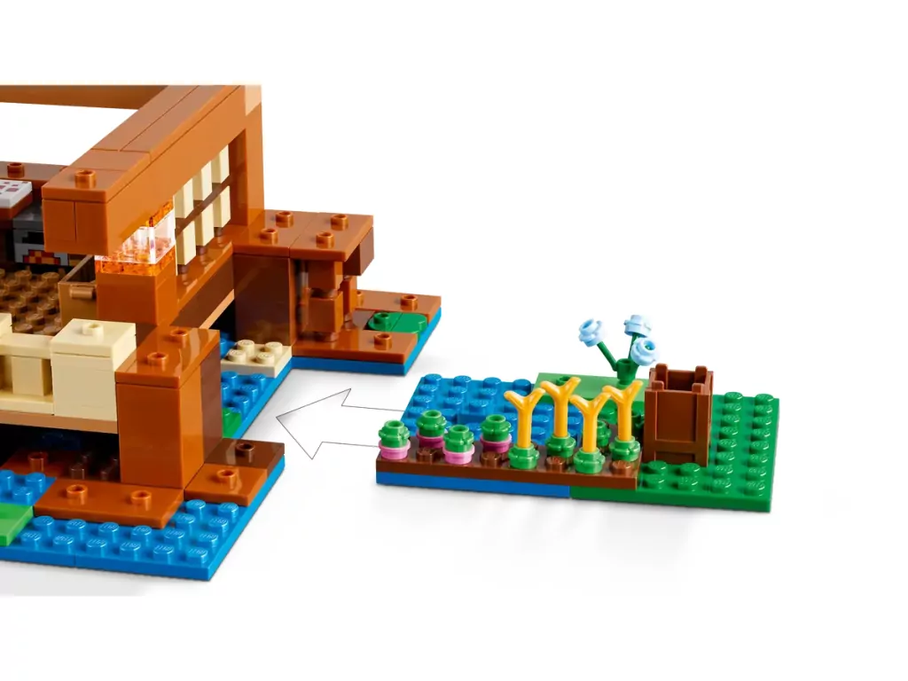 LEGO® Minecraft®. Żabi domek 21256 - tantis.pl