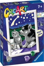 Malowanie po numerach dla dzieci. Przyjaciele na zawsze