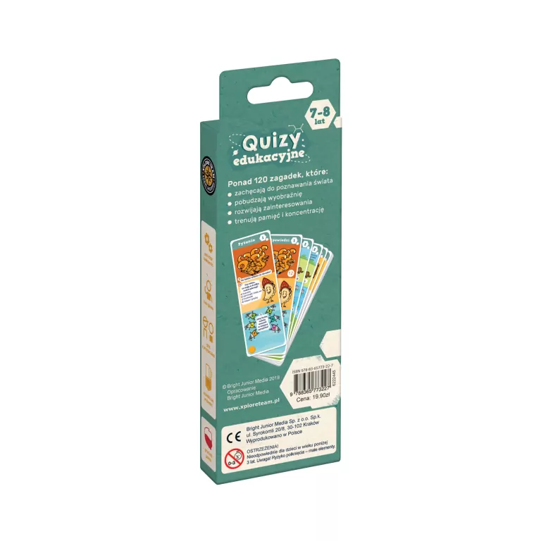 CzuCzu. Xplore Team. Quizy edukacyjne 7-8 lat - tantis.pl