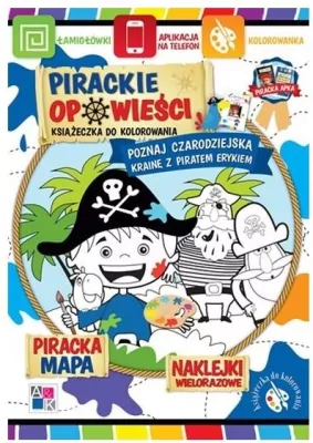 Pirackie opowieści kolorowanka. Eryk