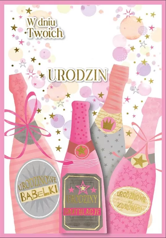 Karnet DK-1228 Urodziny (wymienne cyfry) - tantis.pl