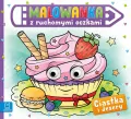 Ciastka i desery. Malowanka z ruchomymi oczkami - tantis.pl