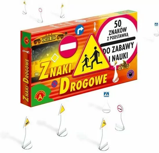Znaki drogowe. Do zabawy i nauki - tantis.pl