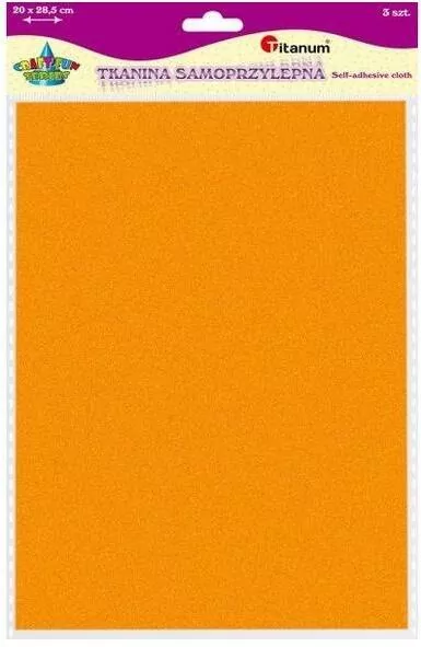 Tkanina samoprzylepna A4 20x28,5cm mix kolor - tantis.pl