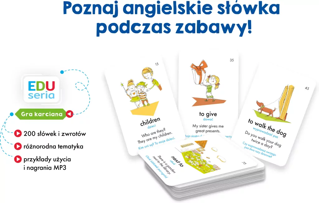 EDUseria. Angielski. Gra karciana - tantis.pl