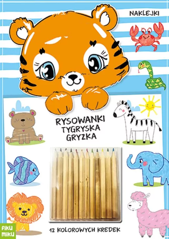Rysowanki tygryska Gryzka - tantis.pl