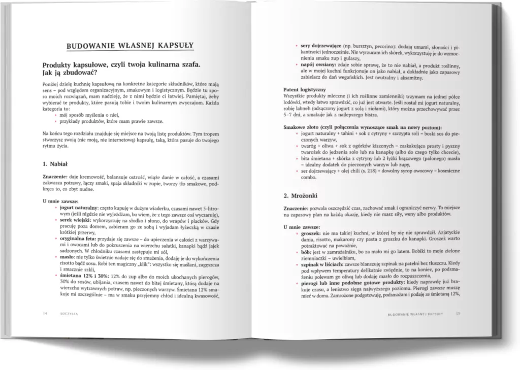 Soczysta. Kuchnia kapsułowa - tantis.pl