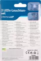 LAMPA ROWEROWA B/O TYL/PRZOD 11X16X3 MC 40/240 - tantis.pl