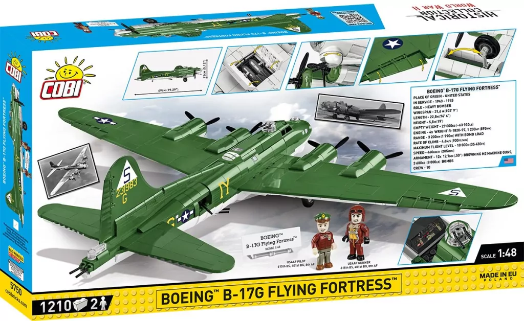 Historical Collection Boeing B-17F Flying Fortress - tantis.pl