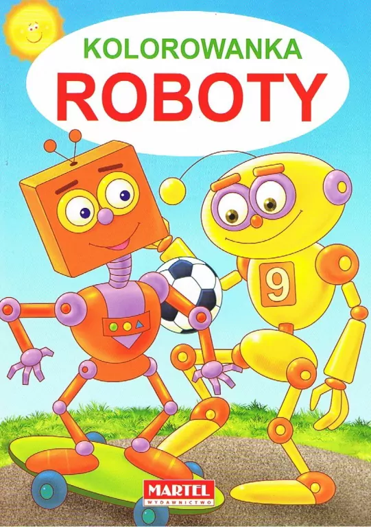 Roboty. Kolorowanka - tantis.pl