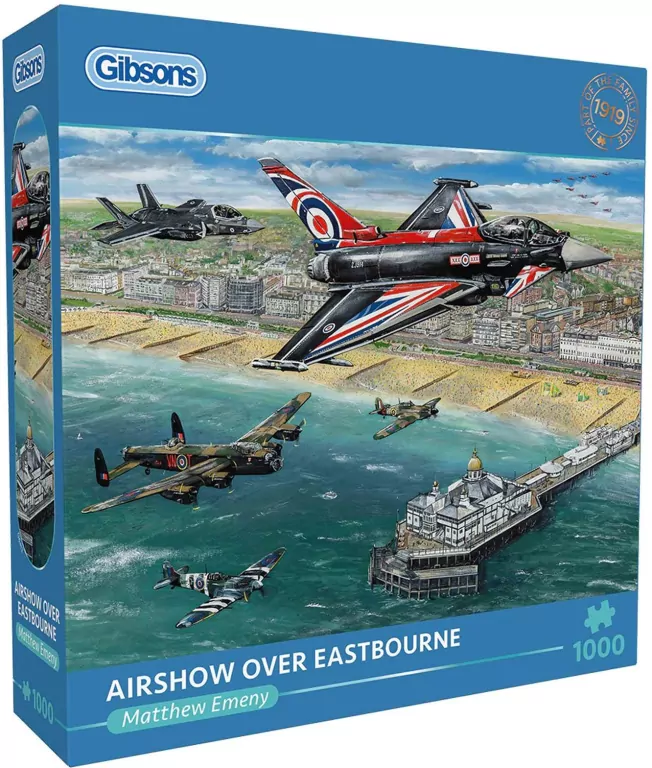 Puzzle 1000 Pokazy lotnicze nad Eastbourne, Anglia - tantis.pl