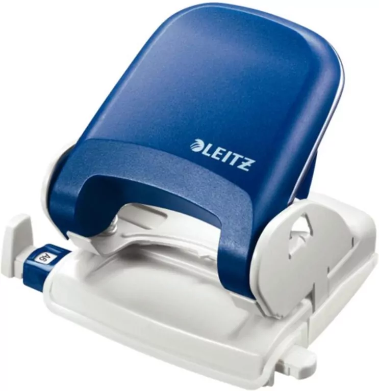 Leitz. Dziurkacz 5005, Niebieski - tantis.pl