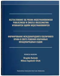 Kształtowanie się prawa międzynarodowego publicznego w świetle orzecznictwa wybranych sądów międzynarodowych