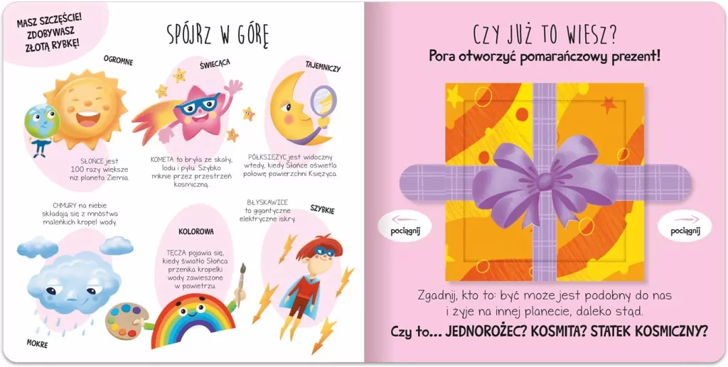 Otwórz prezent! Kosmos, prehistoria, domy świata - tantis.pl