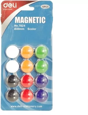 Magnes do tablic grzybek 20mm DELI - tantis.pl