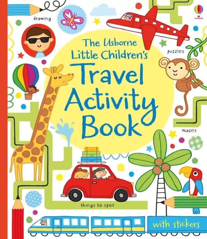 Little Children's Travel Activity Book wer. angielska - tantis.pl
