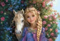Puzzle 1500 Princess With A Horse - tantis.pl