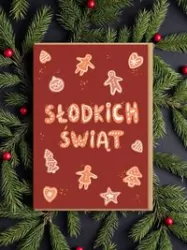 Karnet. Słodkich Świąt