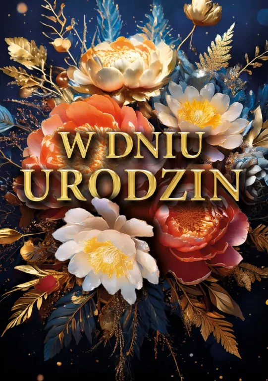 Karnet B6 3D W dniu urodzin - tantis.pl