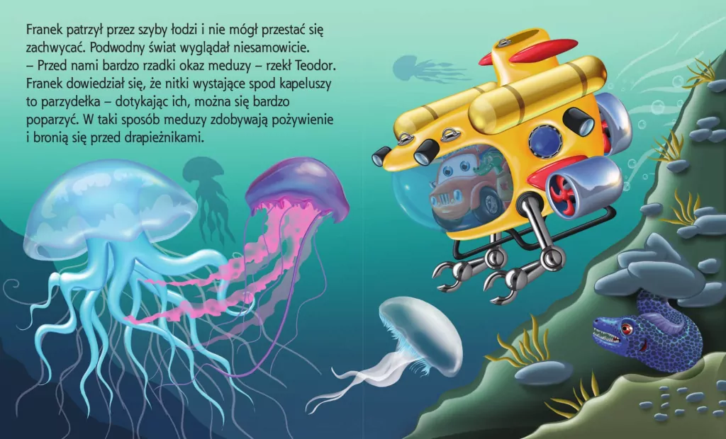 Podwodny świat. Samochodzik Franek - tantis.pl