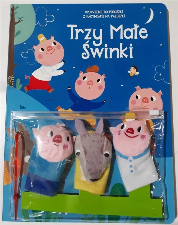 Bajki z pacynkami. Trzy małe świnki - tantis.pl