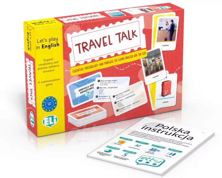 Travel talk. Gra językowa A2 - tantis.pl