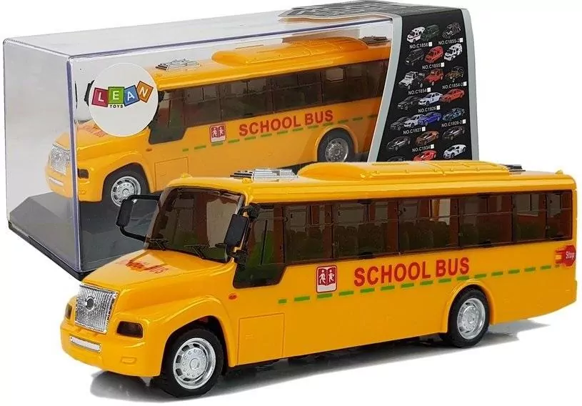 Autobus szkolny z naciągiem światło dźwięk - tantis.pl