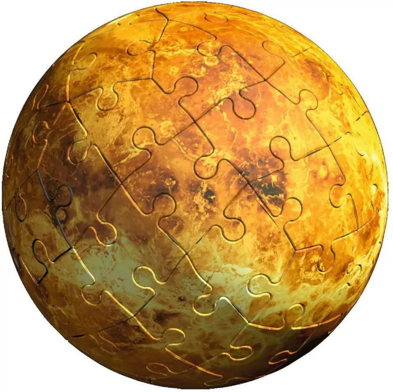 Ravensburger. Puzzle 522. Układ Planet 3D - tantis.pl