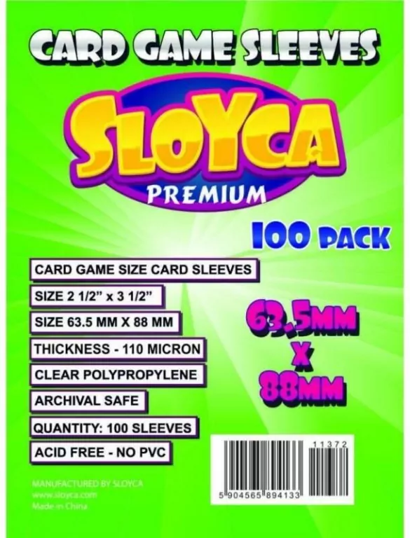 Koszulki CCG Premium S 63,5 x 88mm - tantis.pl