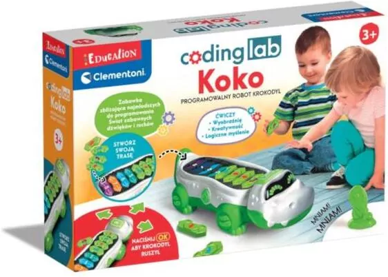 Koko. Programowalny robot krokodyl. 50108 - tantis.pl