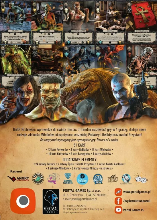 Terrors of London: Gadzi Grobowiec PORTAL - tantis.pl