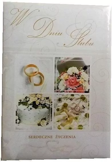 Książeczka brokat A5 Ślub 015 - tantis.pl