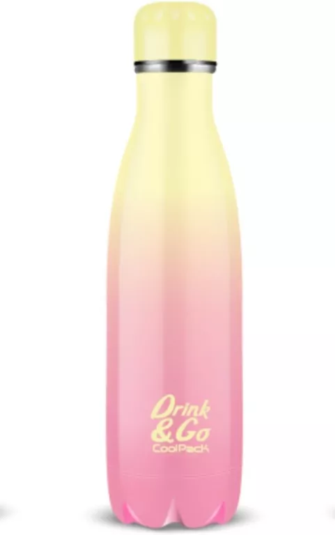Bidon metalowy 500ml Coolpack Gradient Peach - tantis.pl