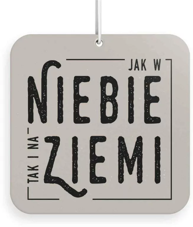 Zawieszka zapachowa - Jak w Niebie tak i na Ziemi - tantis.pl