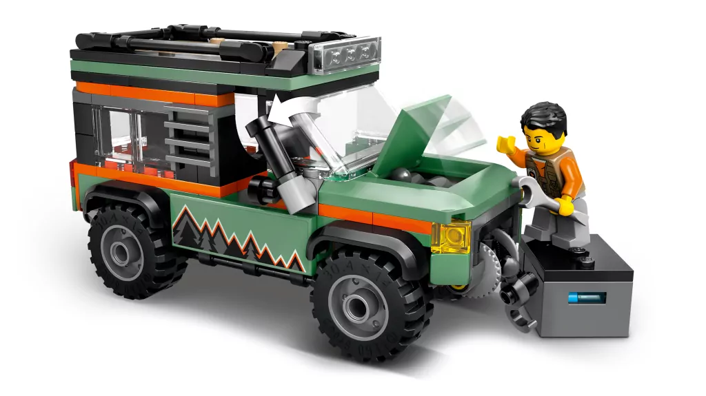 LEGO® City. Górska ciężarówka terenowa 4x4 60447 - tantis.pl