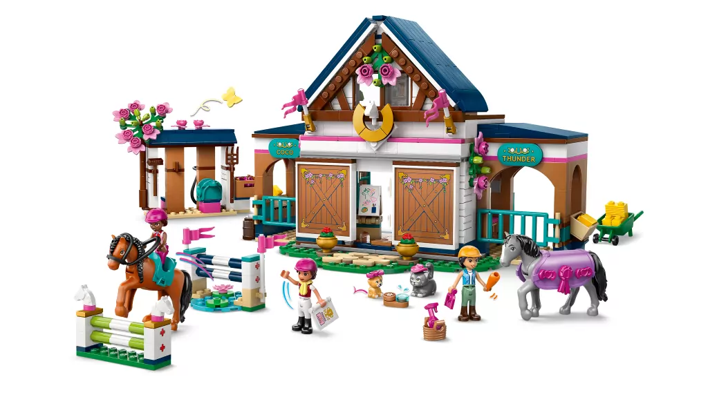 LEGO® Friends  Stadnina i szkółka jeździecka 42688 - tantis.pl