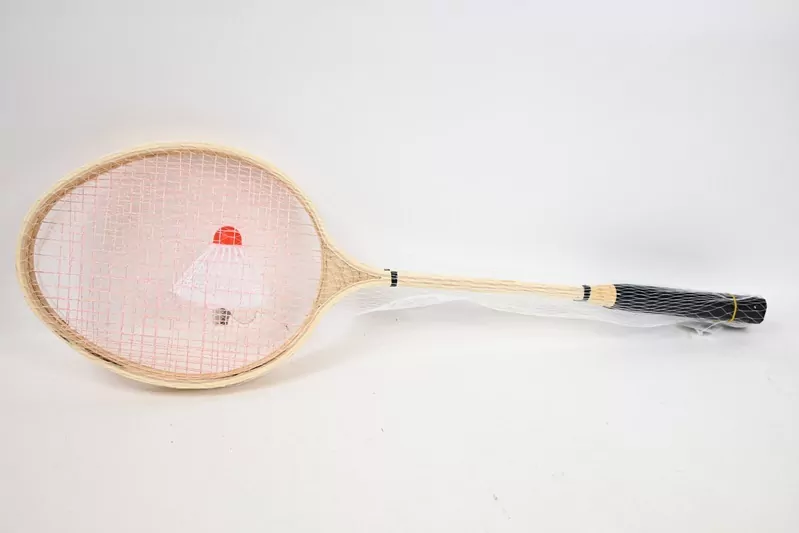 Badminton 2 rakietki drewniane + 1 lotka Z9921 - tantis.pl
