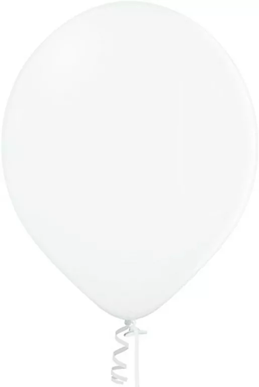 Balony Belbal białe pastel - tantis.pl