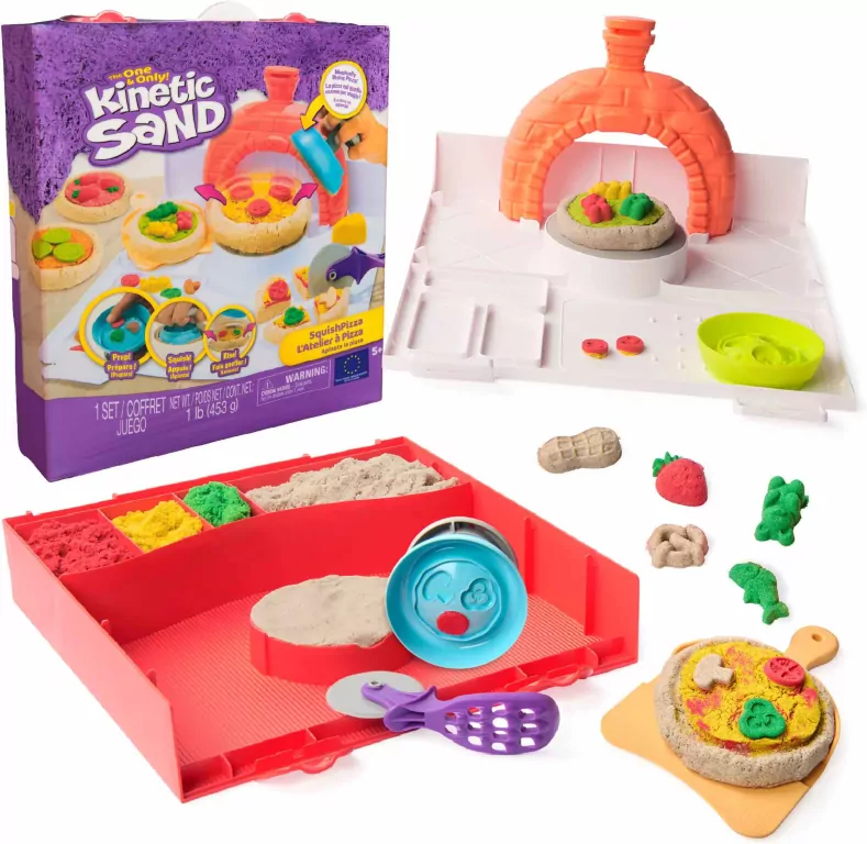 Kinetic Sand - Zestaw Pizza - tantis.pl